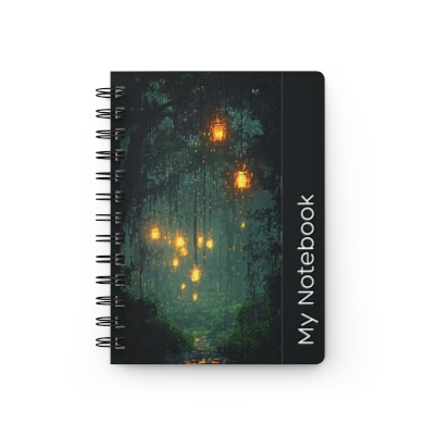 Dreamy Forest Spiral bound journal
